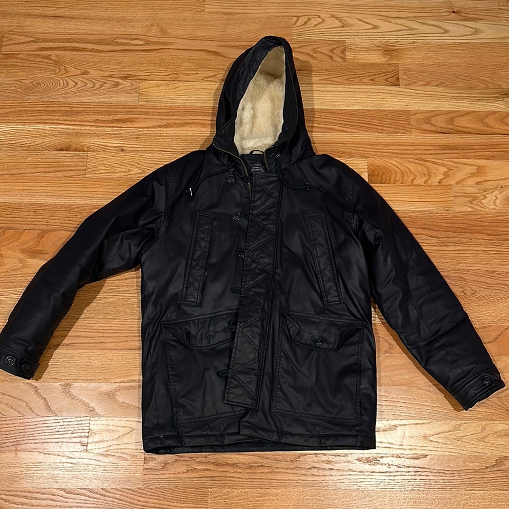 J.crew parka with Sherpa hood